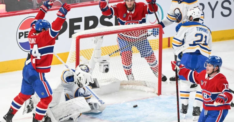 Buffalo thumps Montreal 8–3 at the Bell Centre to set up a do-or-die decider