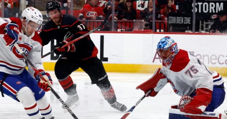Canadiens score four in opening period, defeat Hurricanes in Game 1 of East Final