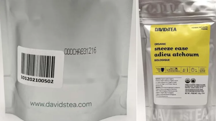 “Do not consume”: DavidsTea herbal tea recalled over undeclared ingredient